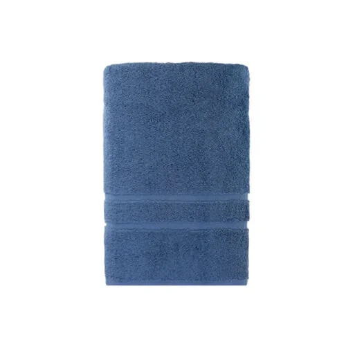 Karaca Karaca Home Softclean Bath Towels 70x140cm Indigo | 201.17.01.0159 - Home & Kitchen - Lebanon