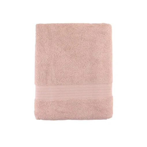 Karaca Karaca Home Back To Basic 100% Cotton Bath Towels 85x150cm Beige | 200.18.01.0216 - Home & Kitchen - Lebanon