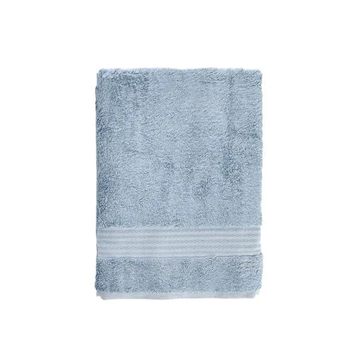 Karaca Karaca Home Pure Soft Bath Towels Blue 85x150cm | 200.13.01.0140 - Home & Kitchen - Lebanon