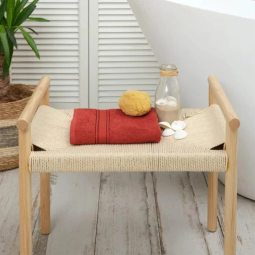 Karaca Karaca Home Daily Soft 100% Cotton Face Towels 50x90cm Terracotta | 200.20.01.0270 - Home & Kitchen - Lebanon
