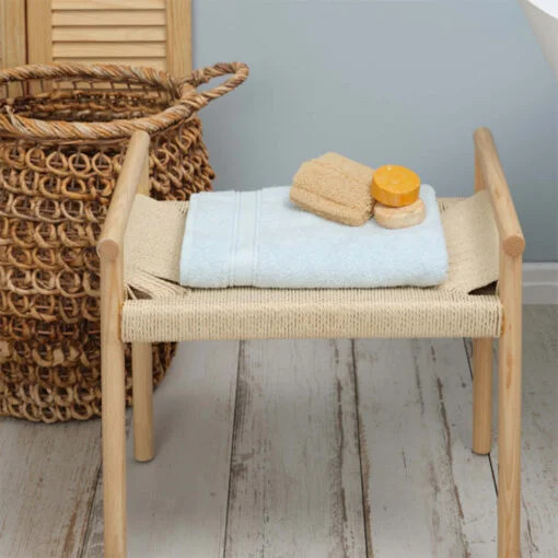 Karaca Karaca Home Daily Soft 100% Cotton Bath Towels 70x140cm Mint | 200.20.01.0224 - Home & Kitchen - Lebanon