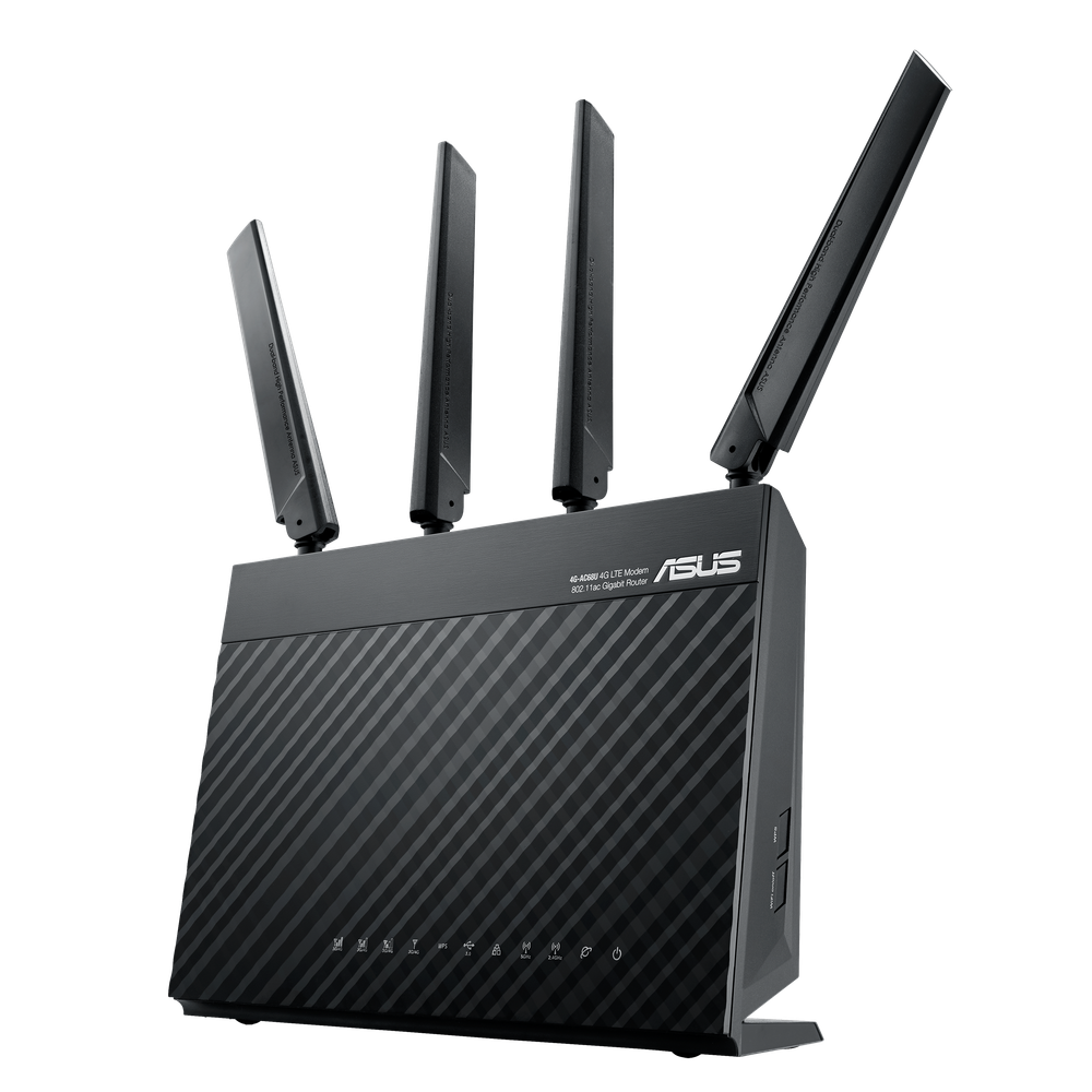 ASUS ASUS 4G-AC68U AC1900 Dual Band LTE WiFi Modem Router | 90IG03R1-BU9000 - Networking - Lebanon