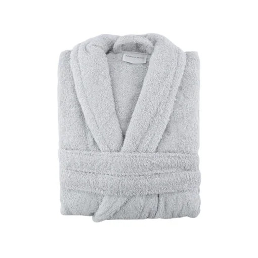 Karaca Karaca Home Back To Basic Light Blue Bathrobe L/XL – 60x112x54cm | 200.18.01.0238 - Home & Kitchen - Lebanon