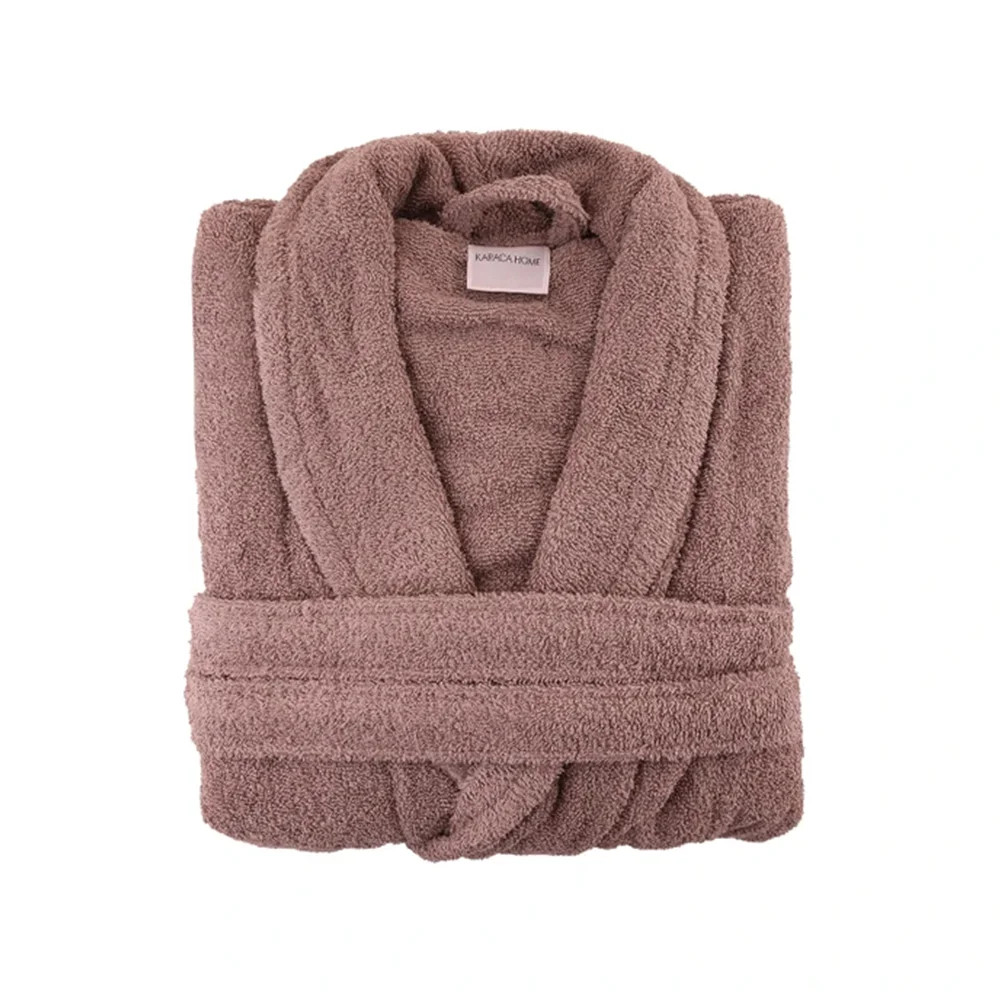 Karaca Karaca Home Back To Basic Mink Bathrobe L/XL | 200.18.01.0232 - Home & Kitchen - Lebanon