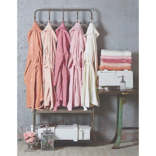 Karaca Karaca Home Pure Soft Bathrobe S/M – 60% Bamboo 40% Cotton | 200.05.01.0311 - Home & Kitchen - Lebanon
