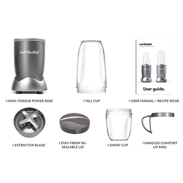 Nutribullet Nutribullet 600w personal blender 6 pcs |NBR-0612 - Home & Kitchen - Lebanon