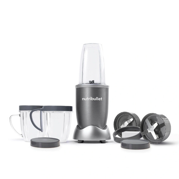 Nutribullet Nutribullet blender 600 series 12pcs grey | NBR-1212M - Home & Kitchen - Lebanon