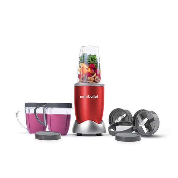 Nutribullet Nutribullet blender 600 series 12pcs Red | NBR-1212R - Home & Kitchen - Lebanon