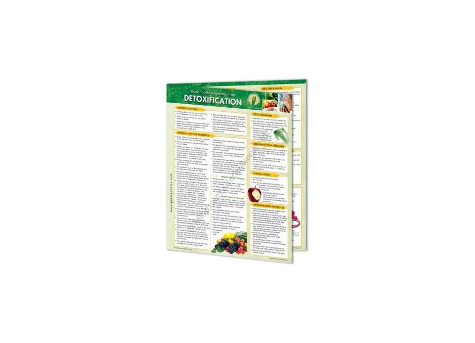 Excalibur Excalibur Detoxification Info Chart | IC-D - Home & Kitchen - Lebanon
