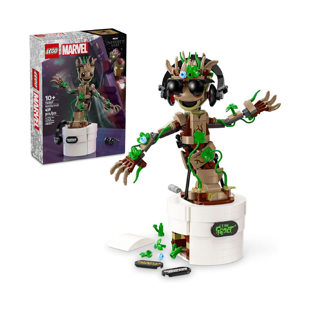 LEGO LEGO Marvel Dancing Groot: Guardians of The Galaxy Building Toy Set | 76297 - Toys & Games - Lebanon