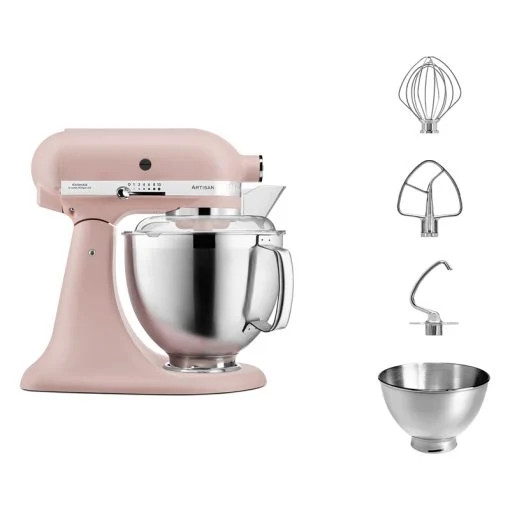 KitchenAid KitchenAid Iconic Mixer 4.8L Pink | 5KSM185PSBFT - Home & Kitchen - Lebanon