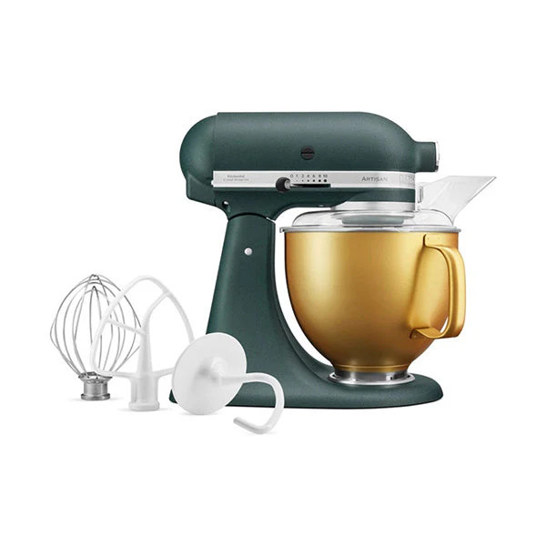 KitchenAid KitchenAid Artisan Stand Mixer Pebbled Palm 4.8L Gold Bowl | 5KSM156VGEPP - Home & Kitchen - Lebanon