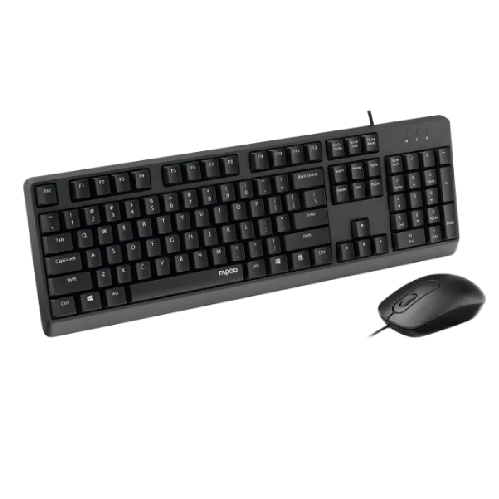Rapoo Rapoo NX1500 Keyboard and Mouse Combo, Wired Mouse And Keyboard - Computers & Tech - Lebanon