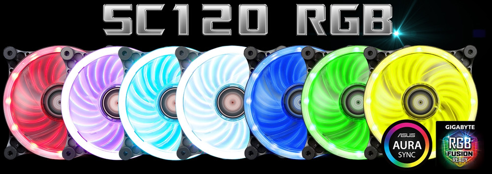 Xigmatek XIGMATEK SC120 RGB LED fans | EN9481 - Other - Lebanon