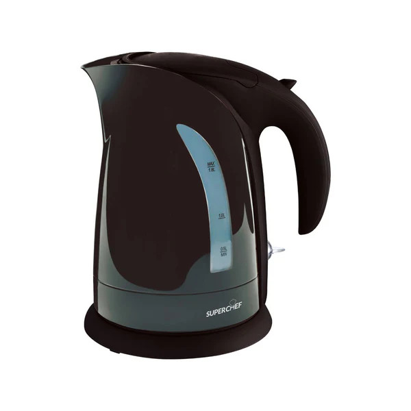Superchef Super Chef Kettle 1.8L 2200W Black | HHB-1719 BK - Home & Kitchen - Lebanon