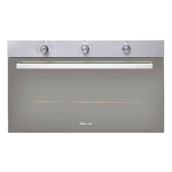 Superchef SUPER CHEF Oven 90Cm Gas Electric Inox | BIO-90GE - Home & Kitchen - Lebanon