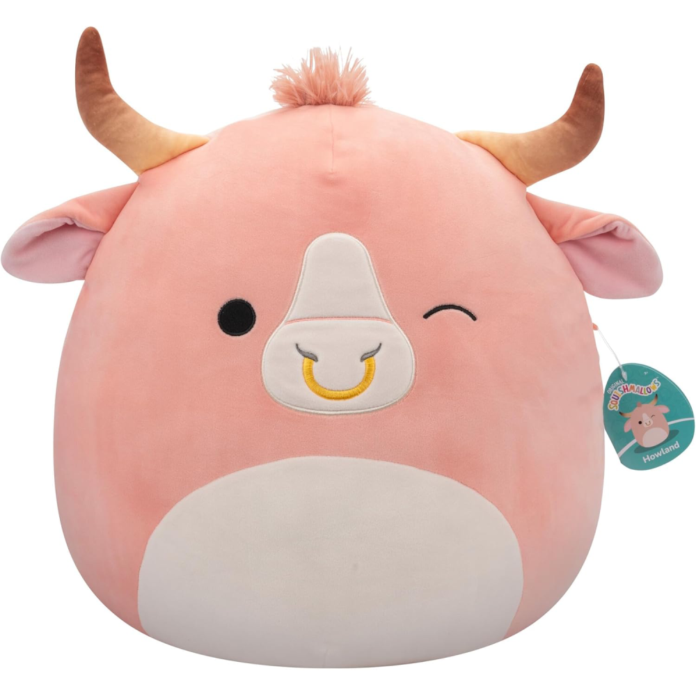 Squishmallows Squishmallows 16" Plush Toy (SQCR05472) - The Peach Bull Plush - Toys & Games - Lebanon