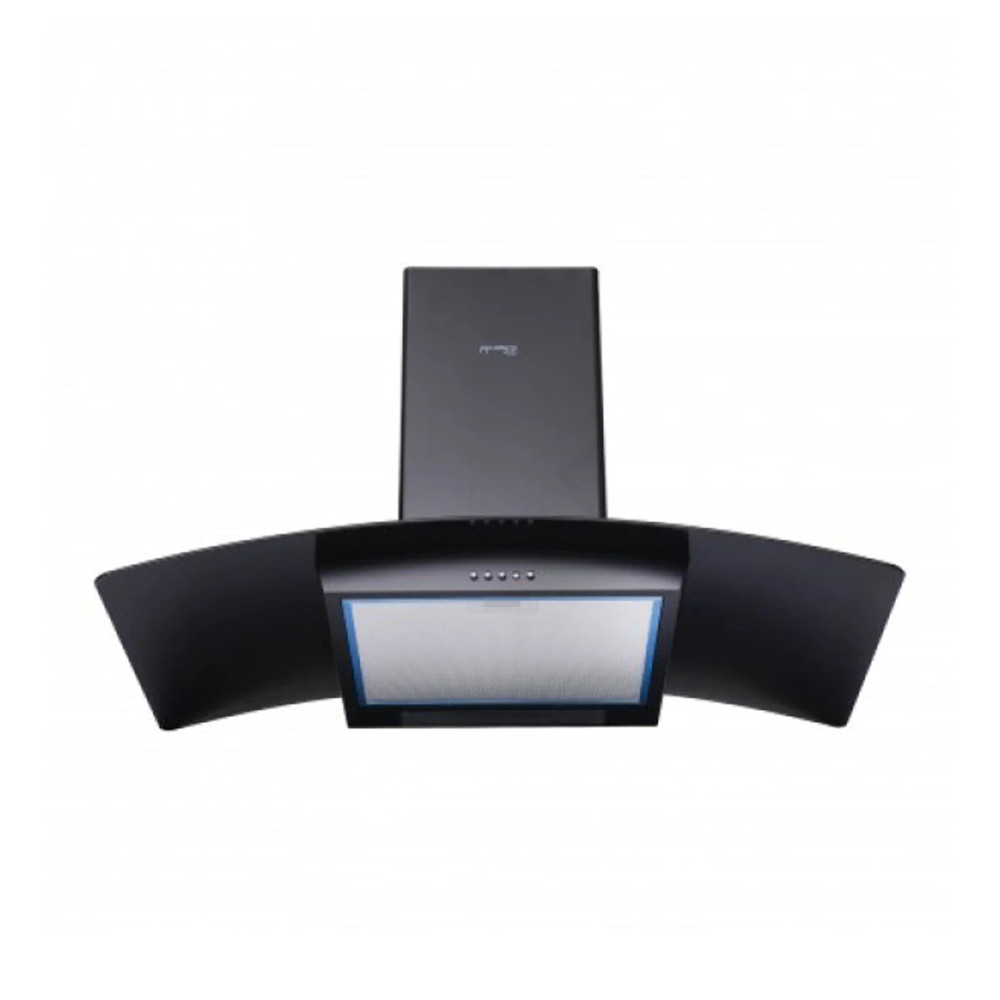 Superchef SUPER CHEF Wall Mounted Hood 90 Cm Black | IBER-90-BL - Home & Kitchen - Lebanon