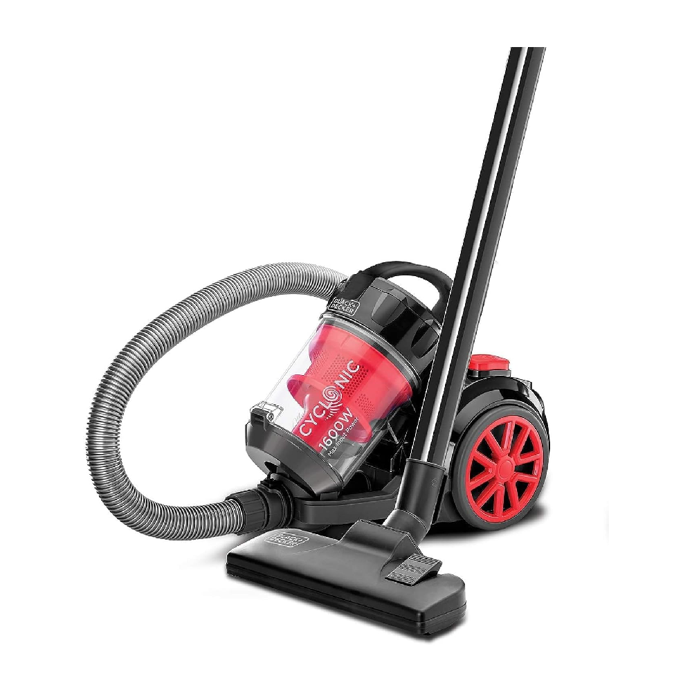 Black&Decker Black & Decker Multi-Cyclonic Bagless Corded Canister Vacuum | VM1680-B5 - Home & Kitchen - Lebanon