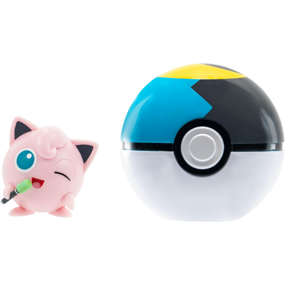 Pokemon Pokemon PKW3627 Clip N Go JigglyPuff And Moon Ball - Toys & Games - Lebanon