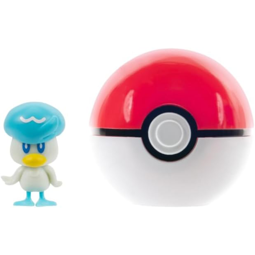 Pokemon Pokemon PKW3630 Clip N Go Quaxly with Poké Ball - Toys & Games - Lebanon