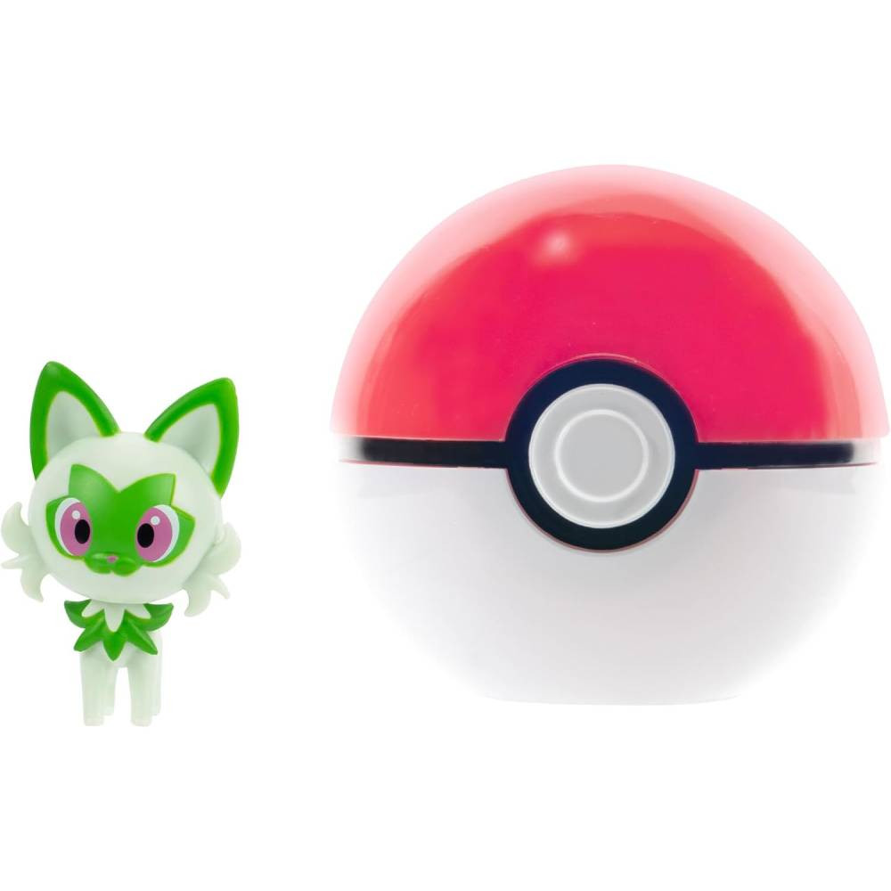 Pokemon Pokemon PKW3629 Clip N Go Sprigatito and Poke Ball - Toys & Games - Lebanon