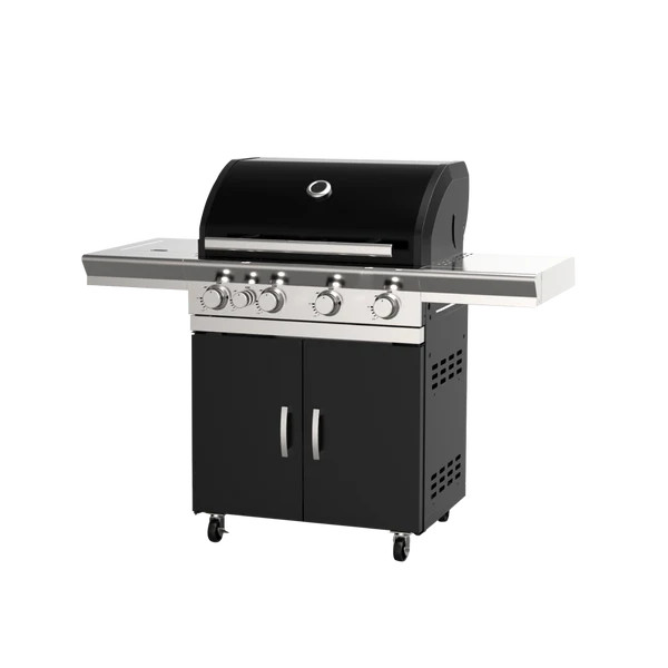 Superchef Superchef 4 Burner Continental Gas BBQ+ Side Burner | MARS BLK 4B+SB - Home & Kitchen - Lebanon