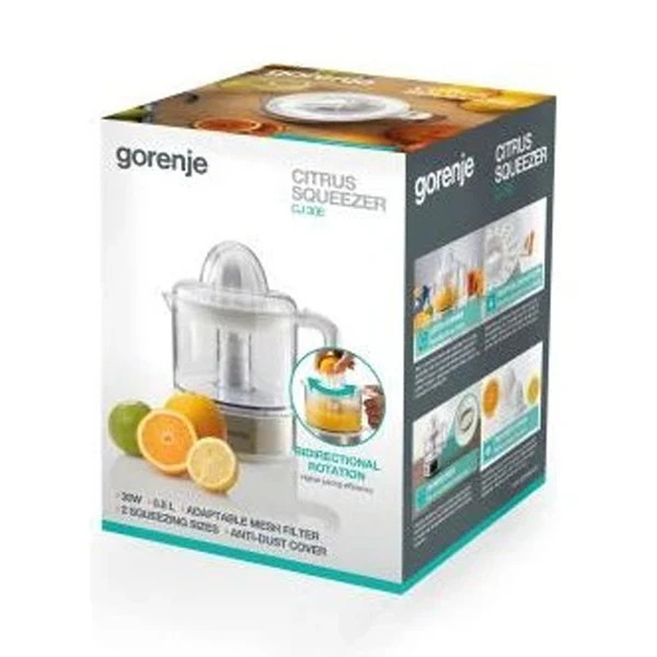 Gorenje Gorenje Citrus Juicer 30w 0.8L | CJ30E - Home & Kitchen - Lebanon