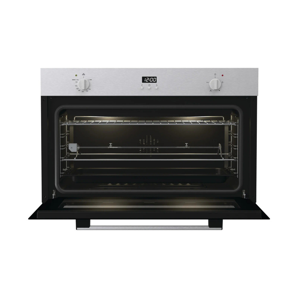 Gorenje GORENJE Oven 90 Cm Gas Inox | BOG9832E01X - Home & Kitchen - Lebanon