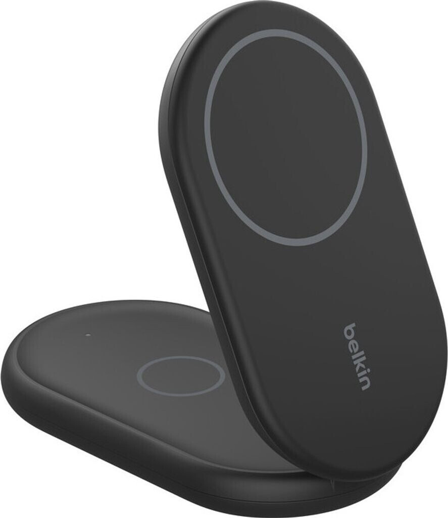 Belkin Belkin BoostCharge Pro 2-in-1 Magnetic Wireless Charging Stand with Qi2 15W – Black | WIZ028VFBK - Phones & Wearables - Lebanon