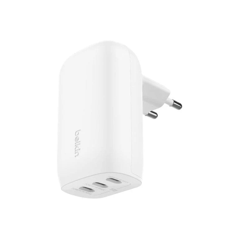 Belkin Belkin BoostCharge 3-Port USB-C Wall Charger 67W - White | WCC002VFWH - Phones & Wearables - Lebanon