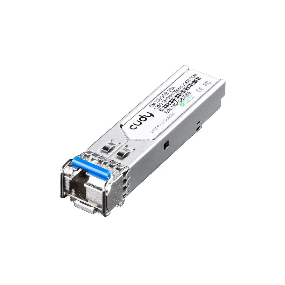Cudy Cudy 1.25Gb/s Bidirectional SFP Module | SM100GSB-20A - Networking - Lebanon