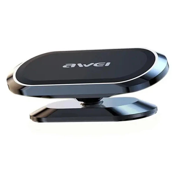 AWEI AWEI Magnetic Mini Car Mount Holder Black | X52-BLACK - Phones & Wearables - Lebanon