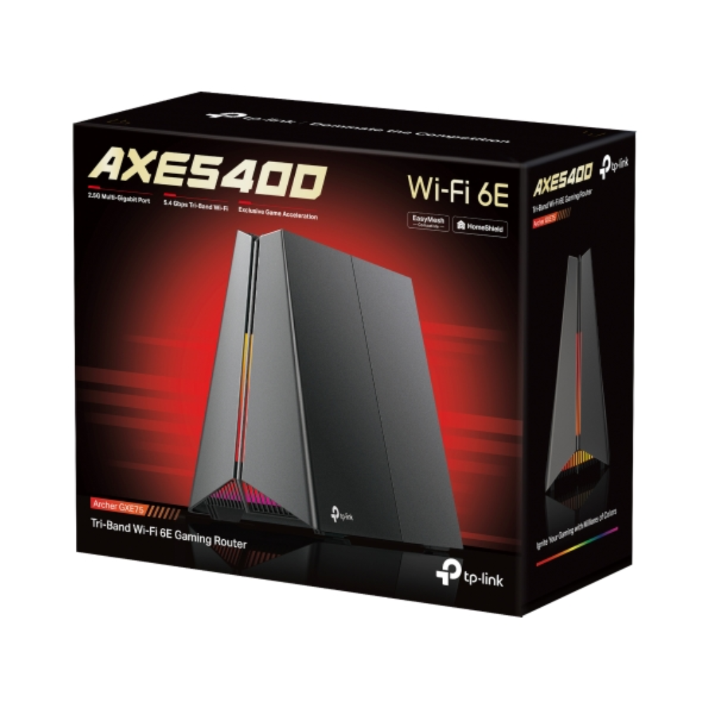 TP-Link TP-Link AXE5400 Tri-Band Wi-Fi 6E Gaming Router | Archer GXE75 - Networking - Lebanon