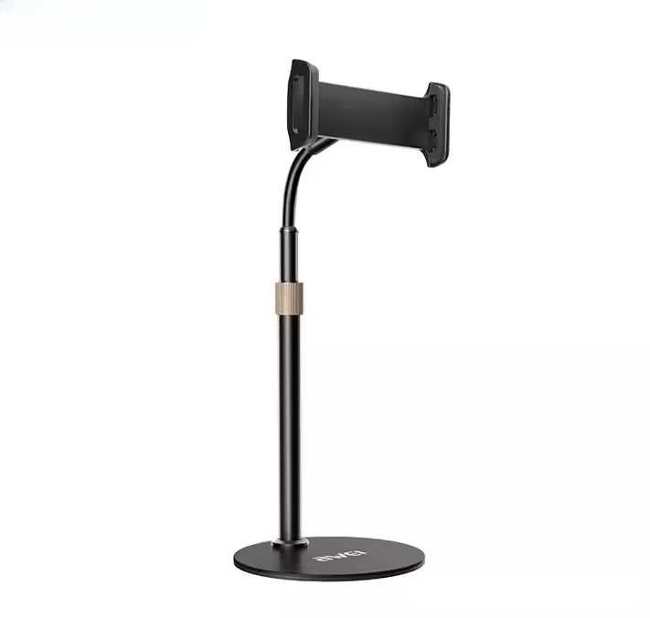 AWEI AWEI Universal Tablet & Mobile Holder Up To 43cm For Table Black | X18 - Phones & Wearables - Lebanon