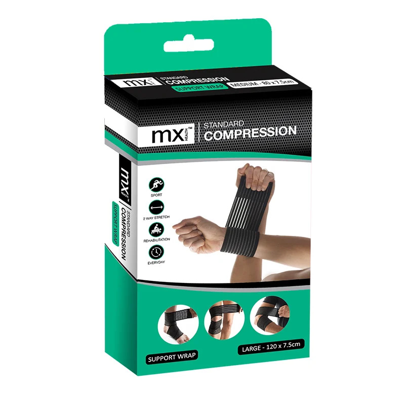 Medinox MX Standard Compression Support Wrap Large 40x7.5cm | MX76124 - Beauty & Personal Care - Lebanon