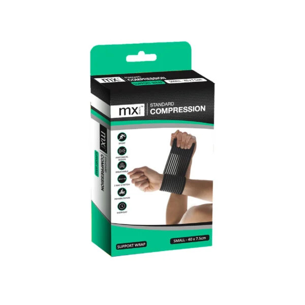 Medinox MX Standard Compression Support Wrap Medium 40x7.5cm | MX76123 - Beauty & Personal Care - Lebanon