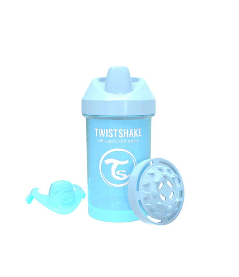 Twistshake Twistshake Crawler Cup 300ml 8+m Pastel Blue | 78274 - Home & Kitchen - Lebanon