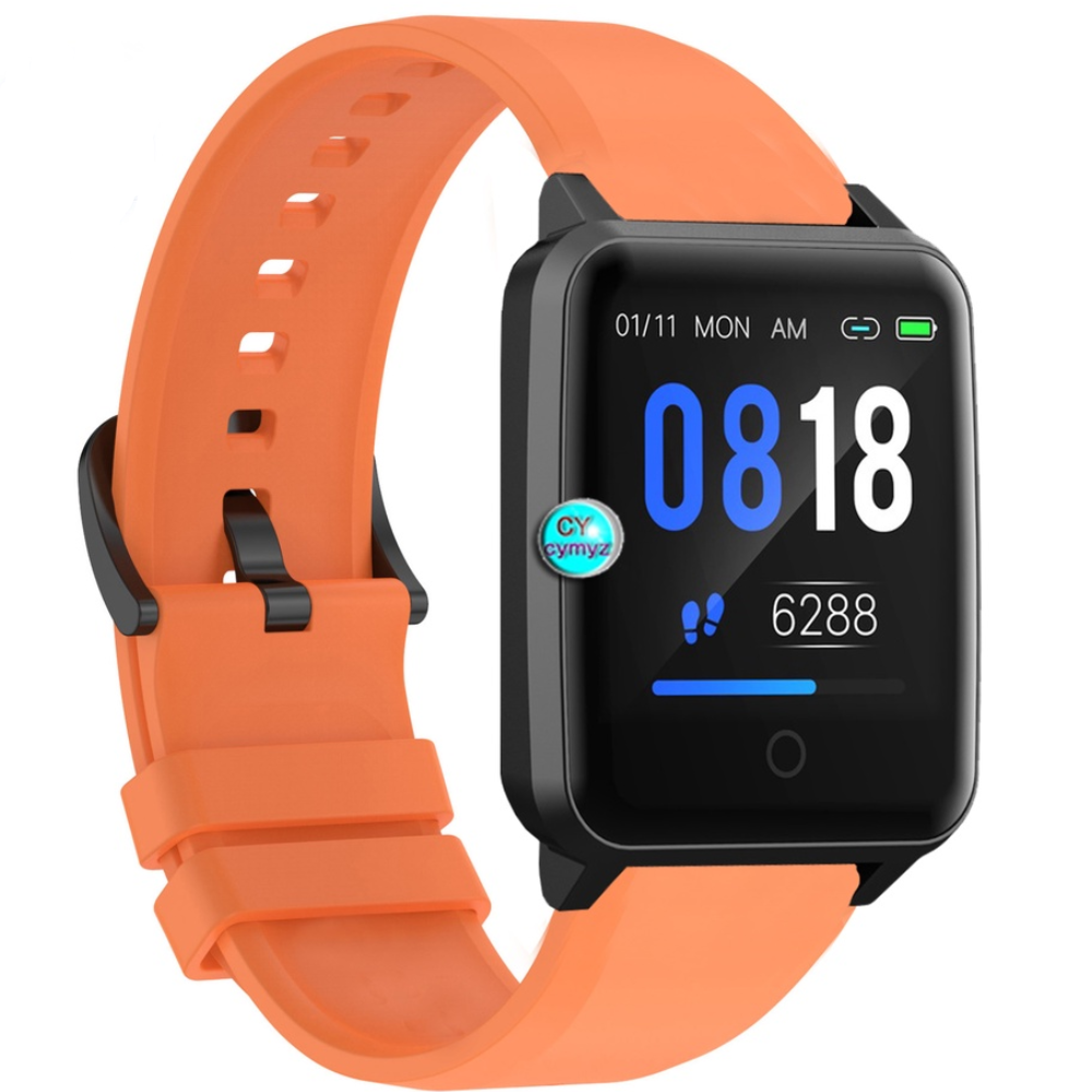 FitPro Smart Bracelet Watch Your Health Steward - Orange - Phones & Wearables - Lebanon