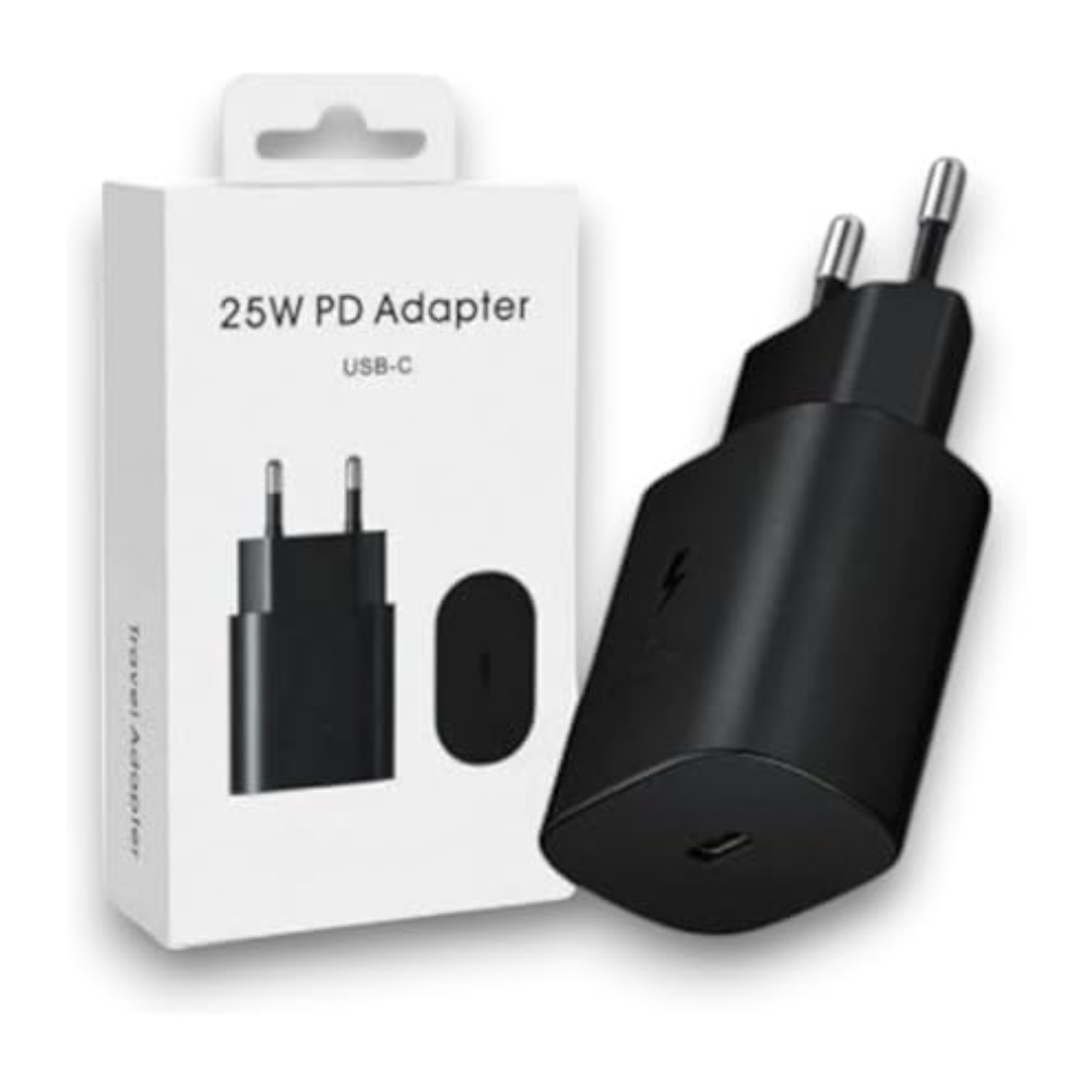 USB-C Charging Adapter 25W, Black - Computers & Tech - Lebanon