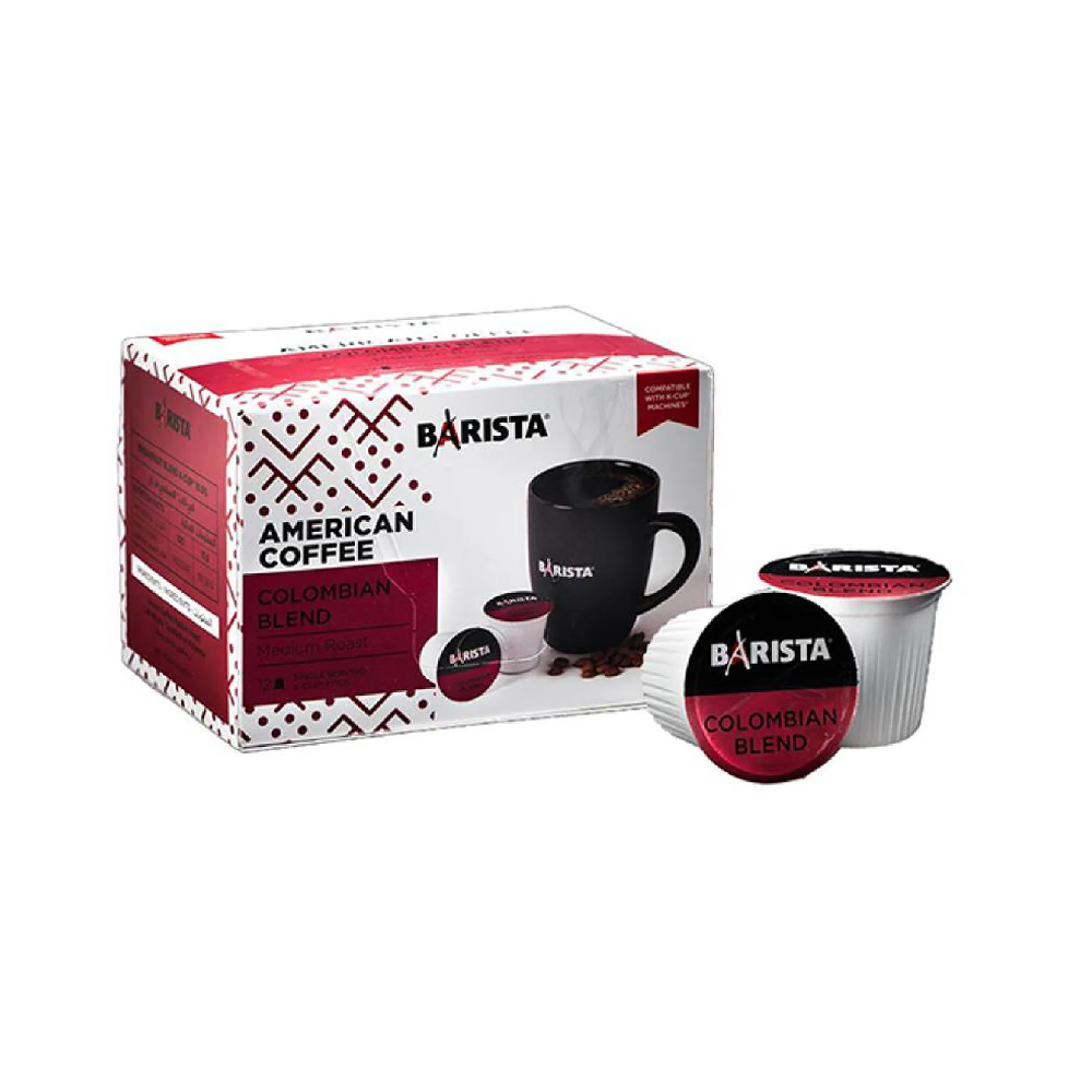 Barista Barista - Cup Colombian Blend – American Coffee 12 Caps/box | K-C002 - Other - Lebanon