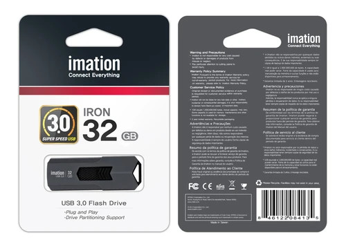 undefined Imation USB3 32 GB Iron - Home & Kitchen - Lebanon