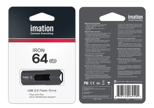 undefined Imation USB3 64 GB Iron - Home & Kitchen - Lebanon