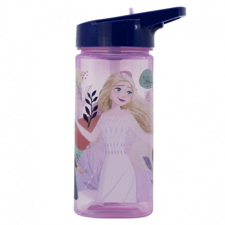 Disney Stor Square Water Bottle 510ml Frozen Trust The Journey | 74214 - Home & Kitchen - Lebanon