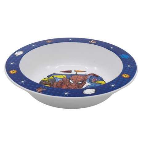 Disney Stor Kids Micro Bowl Spiderman Midnight Flyer | 74746 - Home & Kitchen - Lebanon