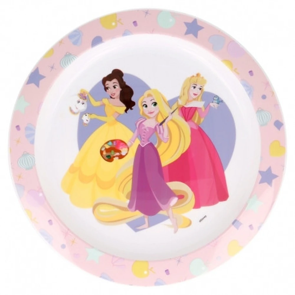 Stor Kids Micro Plate Disney Princess True | 51247
