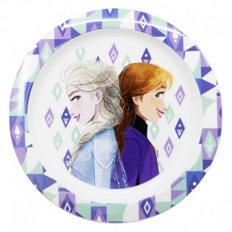Stor Kids Micro Plate Frozen Ice Magic | 74247 - Home & Kitchen - Lebanon