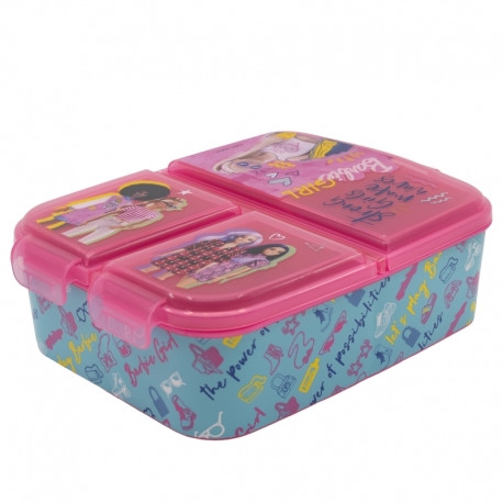 Disney Stor Multi Compartment Sandwich Box Barbie Bb22 | 15920 - Home & Kitchen - Lebanon