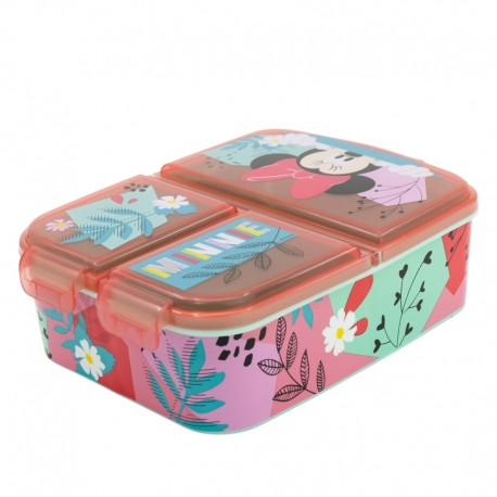 Disney Stor Multi Compartment Sandwich Box Minnie Mouse Being More Minnie | 74420 - Home & Kitchen - Lebanon