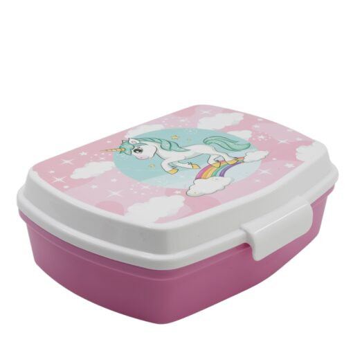 Disney Stor Funny Sandwich Box Unicorn Range Rtd | 9561 - Home & Kitchen - Lebanon